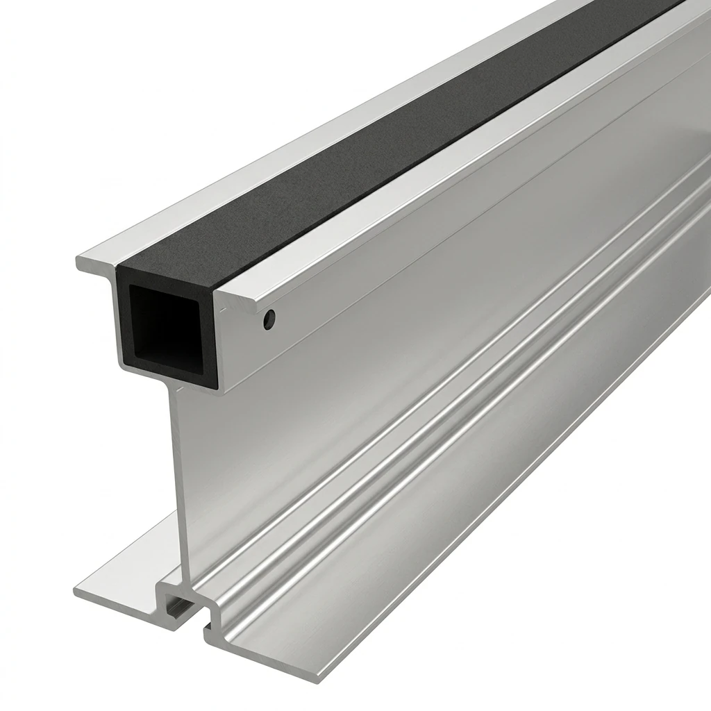 Componente de aluminio para andamio